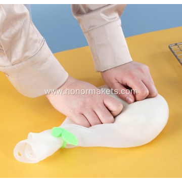 Silicone dough kneading bag